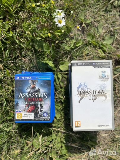 Диски для psp + катриджи ps vita