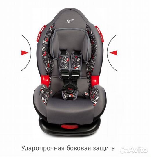 Автокресло (ууд) Siger «Кокон isofix» ART Алфавит