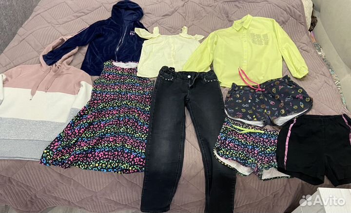 Вещи для девочки пакетом (р146/152/158)