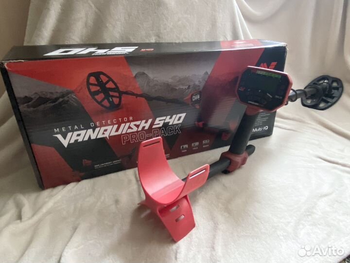 Металлоискатель minelab vanquish 540 pro pack