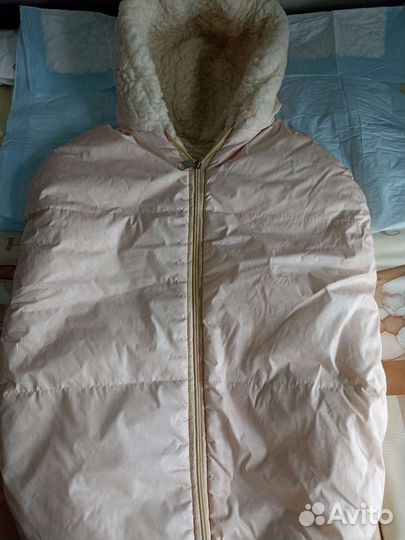 Зимний конверт в коляску