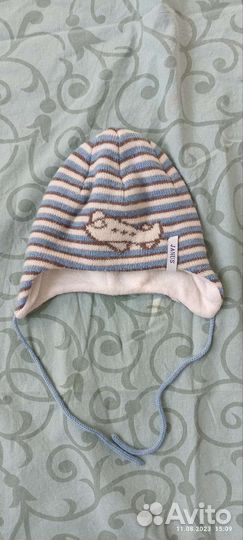 Шапка демисезонная для мальчика 49