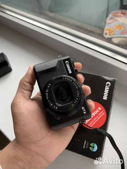 Фотоаппарат canon g7x mark ii