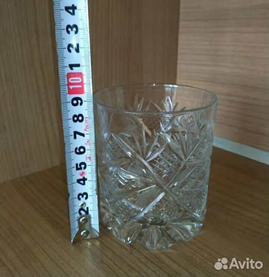Стаканы хрустальные 2 набора СССР