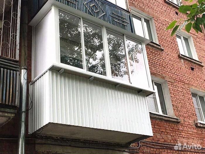 Остекление балкона, лоджии