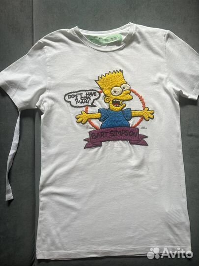 Футболка Off-White simpson оригинал