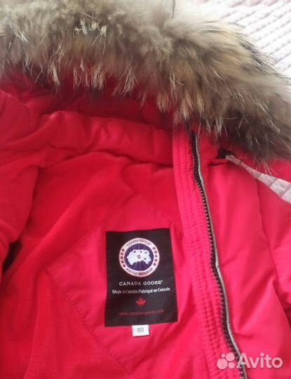 Комбинезон зимний Canada goose Новый