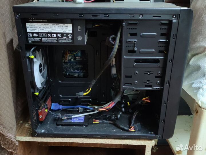 Корпус для пк+450ватт, ssd128