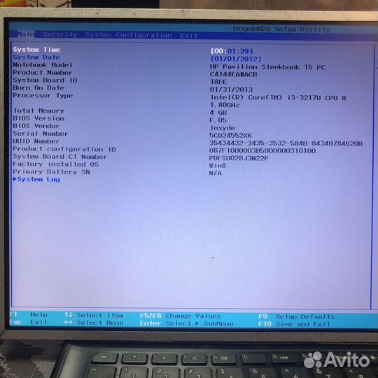 Hp Pavilion Rt3290 разбор