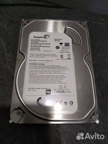 Жесткий диск HDD 500 Гб, 250 Гб, обмен