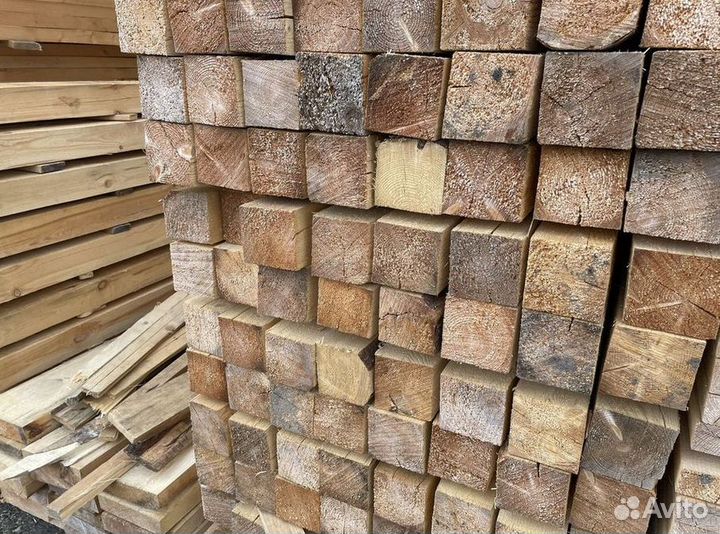 Брус доска 100х100х6000