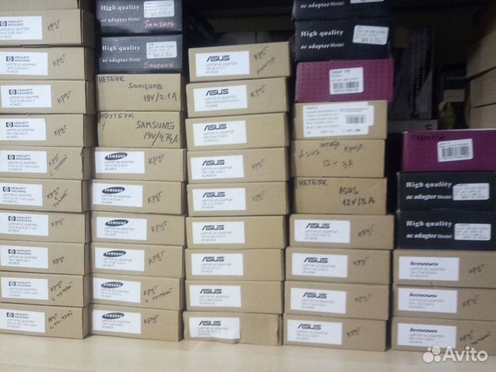 Зарядка для ноутбука 19V, 19.5V, 20V. Новая