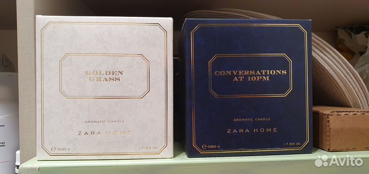Ароматическая свеча zara home, 500гр. Новая, ориги