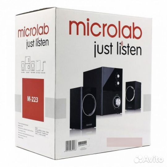 Колонки для компьютера microlab m 223 б/у