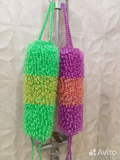 Мочалка ручной работы