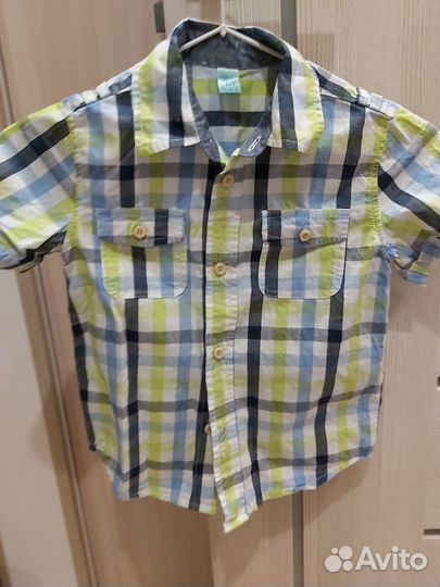 Рубашка на мальчика 5-6 лет