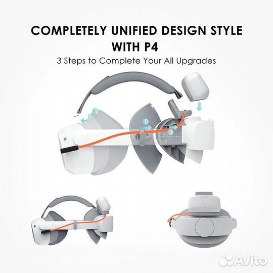 Крепление bobovr P4 + Аккумулятор