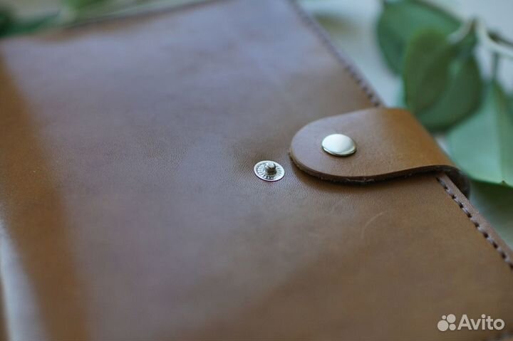 Кожаный блокнот ручной работы