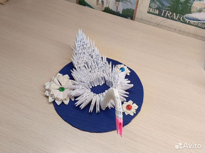 Поделка Лебедь. Поделка на 8 марта