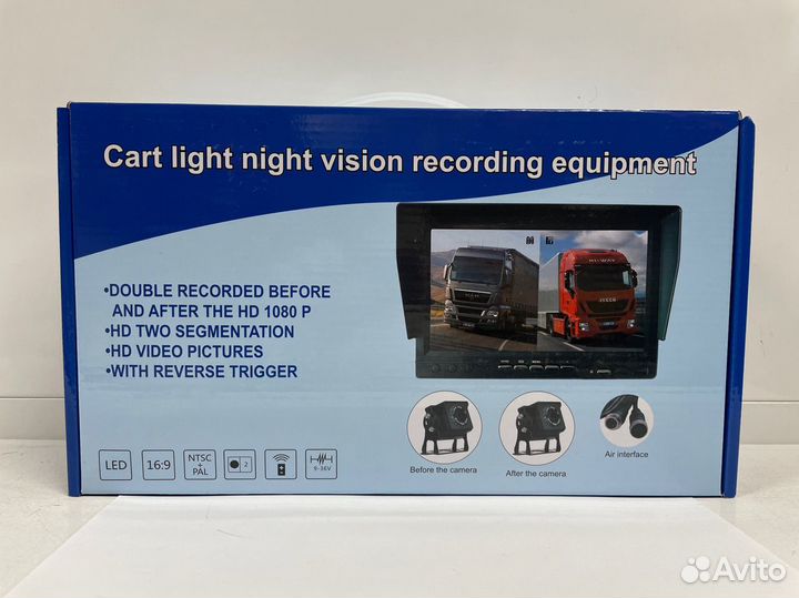 Комплект видеонаблюдения для грузовика (автобуса)