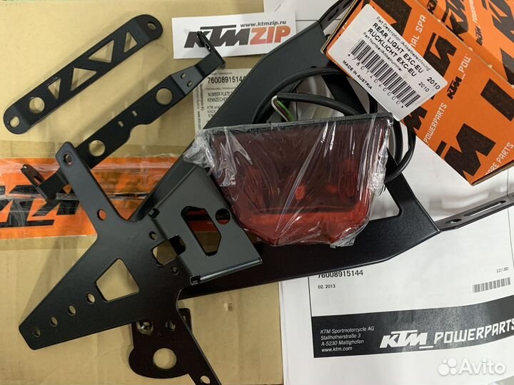 Держатель номера KTM 690 Duke 12