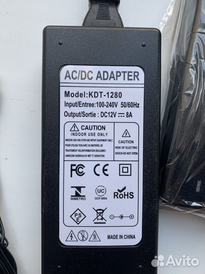 Блок питания 12v 8a