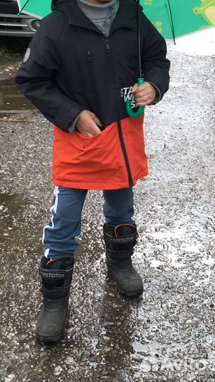 Куртка удлиненная для мальчика демисезон