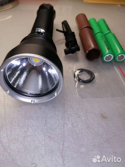 Фонарик подводный мощный XHP-70.2 +4шт акб