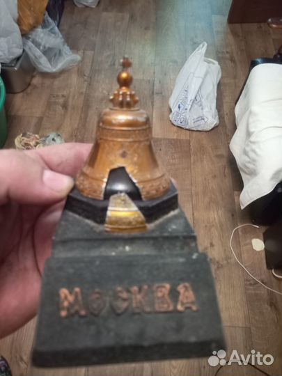 Чернильница Царь-колокол Москва Силумин СССР