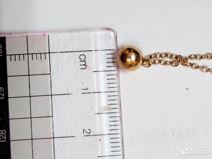 Золотое колье 583 пробы СССР 49см 2,55