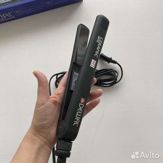 Щипцы (утюжок) для волос Dewal Ceramic Base новые