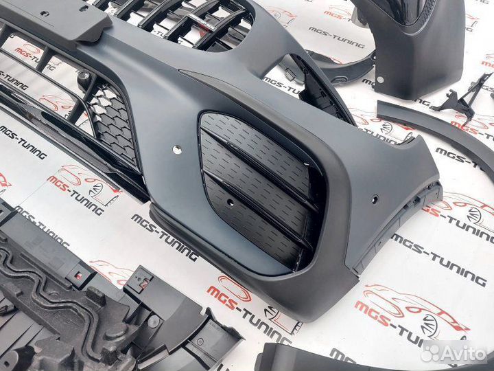 Обвес в стиле GLB35 черный Mercedes GLB-class X247