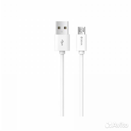 Кабель Devia Micro USB Smart Cable - White (1M, 2