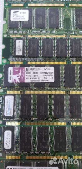 Старая память sdram 256 128