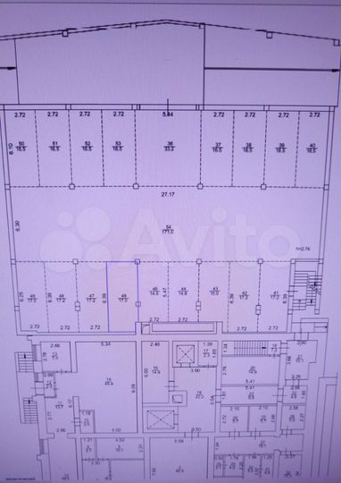 Машиноместо, 17 м²