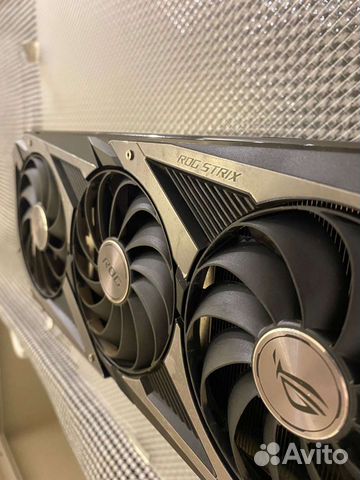 Asus rog strix rtx 3090 купить в Москве | Электроника | Авито