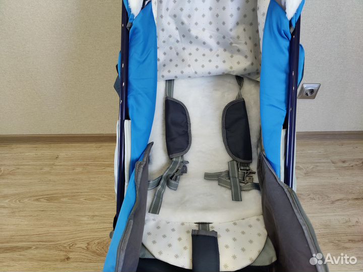 Санки коляска nika kids