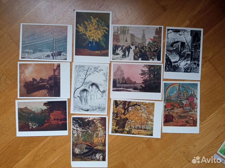 Наборы открыток живопись соцреализм