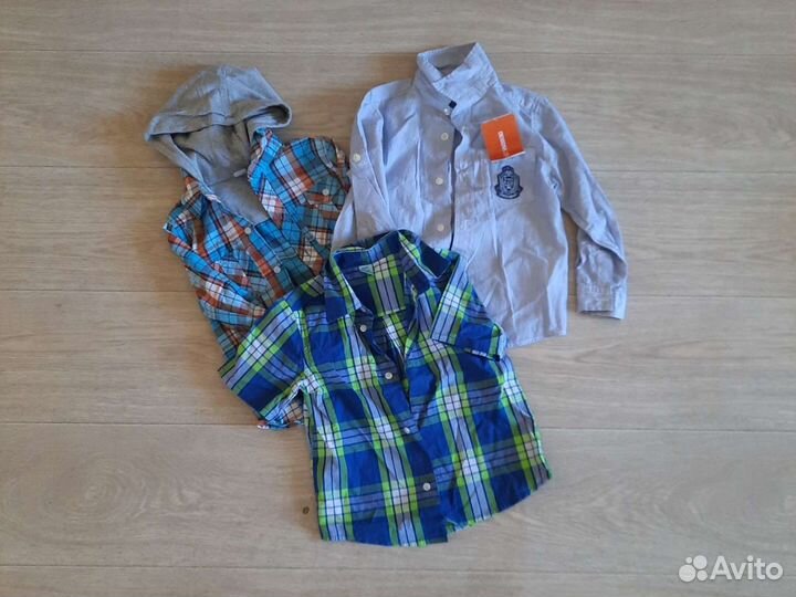 Рубашки для мальчиков (3-4года)