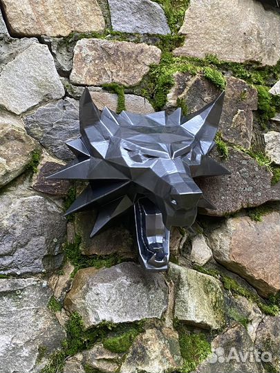 Голова волка