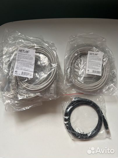 Кабель патч корд, интернет кабель 2,5,7,10,15м