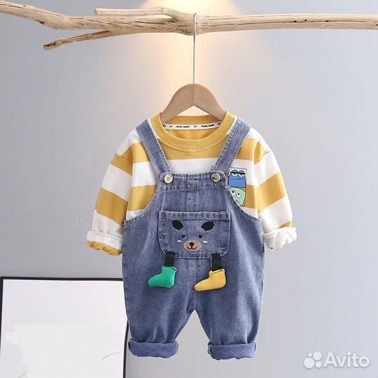 Детский костюм /джинсовый комбинезон