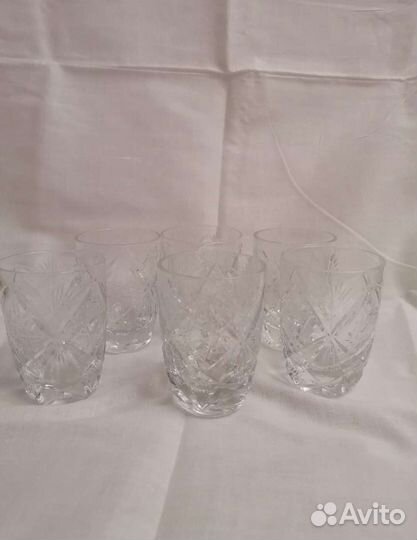 Хрустальные рюмки СССР