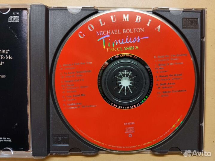 Michael Bolton Timeless (CD,made in USA)