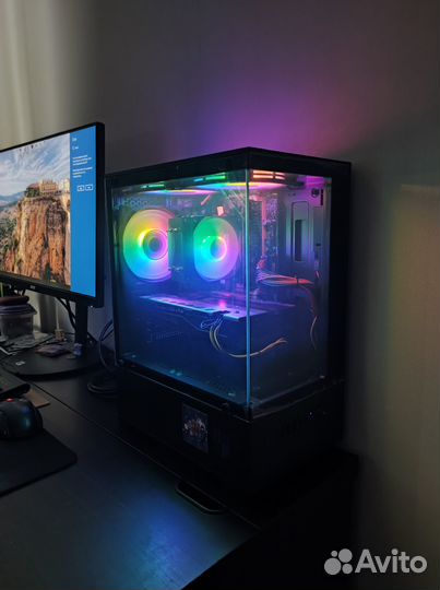 Игровой пк i7-4770/16gb/RX580