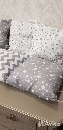 Бортики в кроватку