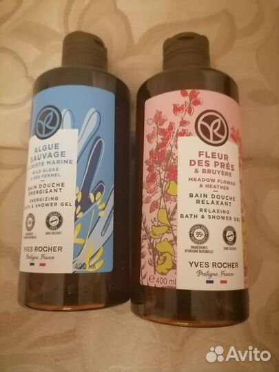 Гели для душа 200, 400 мл,молочко для тела Ив Роше