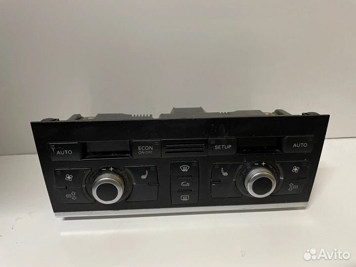 Блок управления климат-контролем audi q7 4l