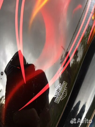 Накладка запчасть на бак harley davidson v-rod