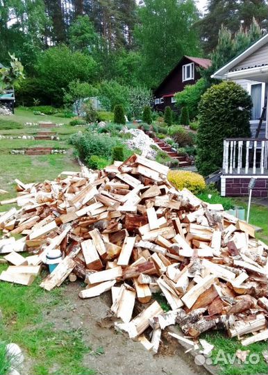 Дрова Береза в наличии в Выборге